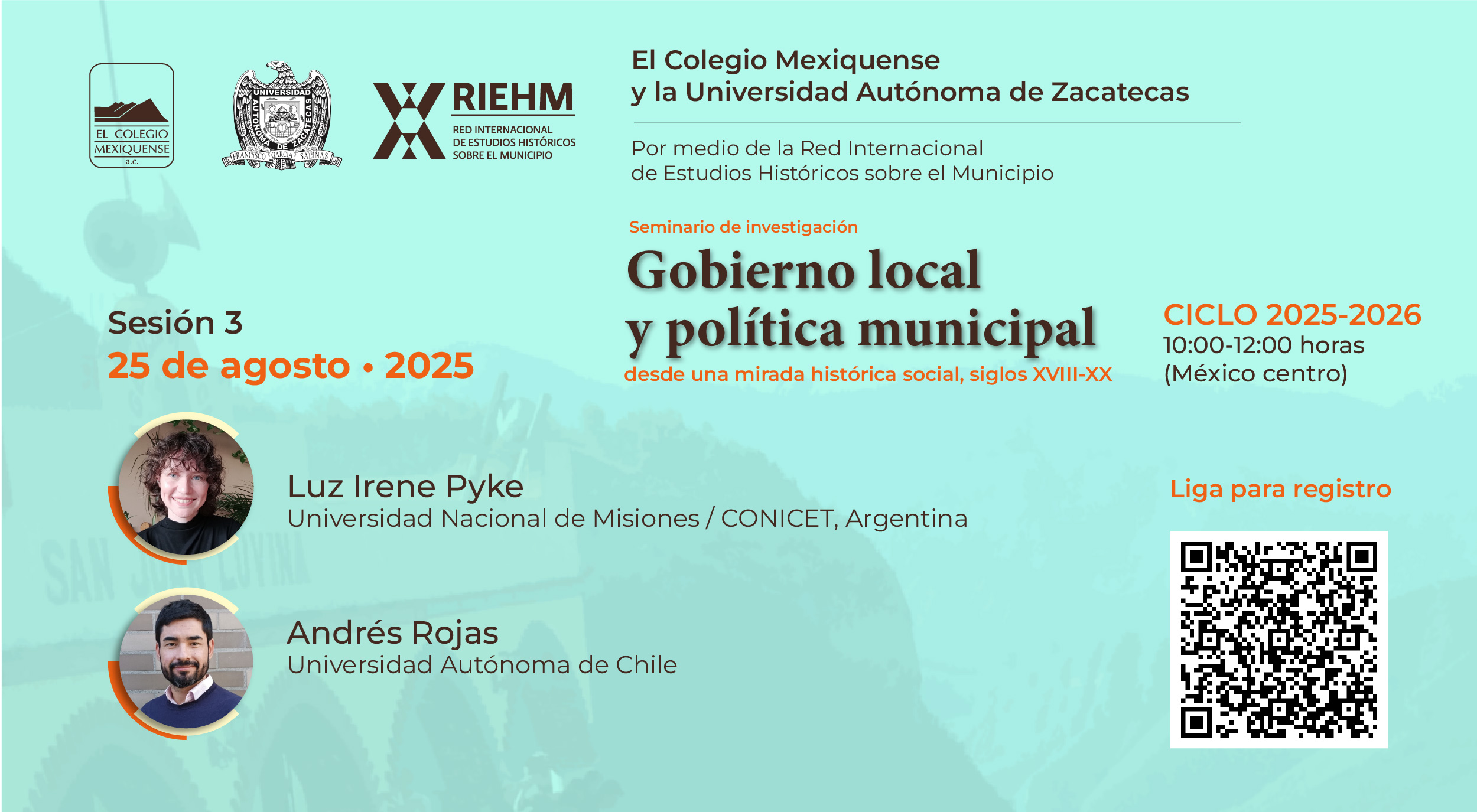 Seminario de investigación. Gobierno local y política municipal desde una mirada histórica social, siglos XVIII-XX. Sesión 3