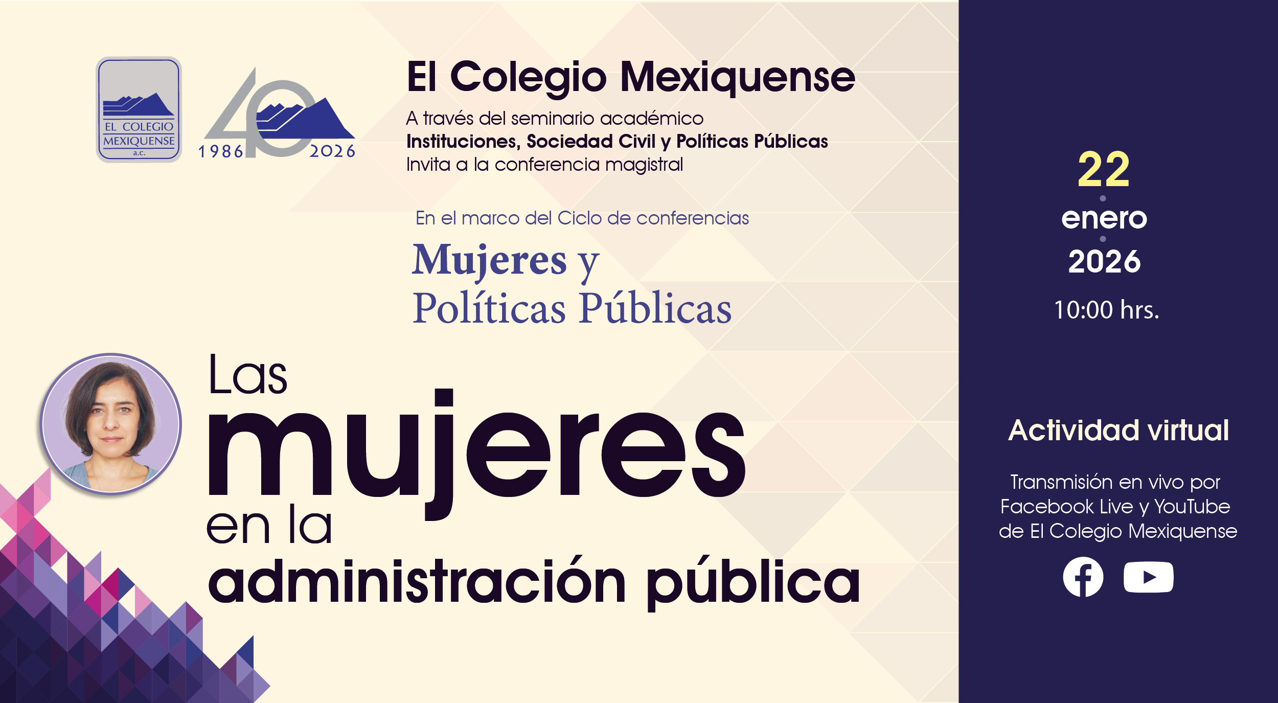 Conferencia Magistral. Las mujeres en la administración pública