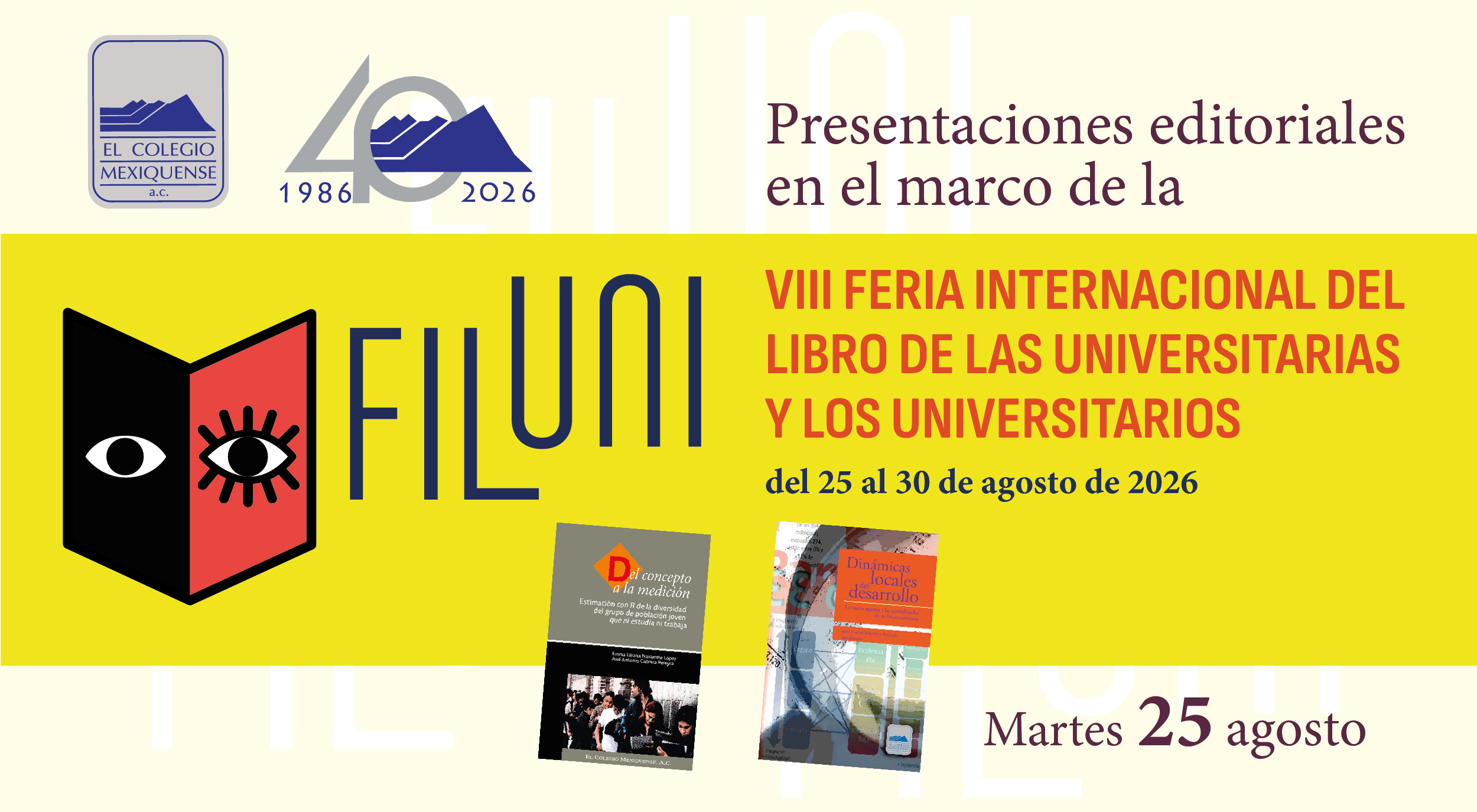 Participación en la Feria Internacional del Libro de las universitarias y los universitarios
