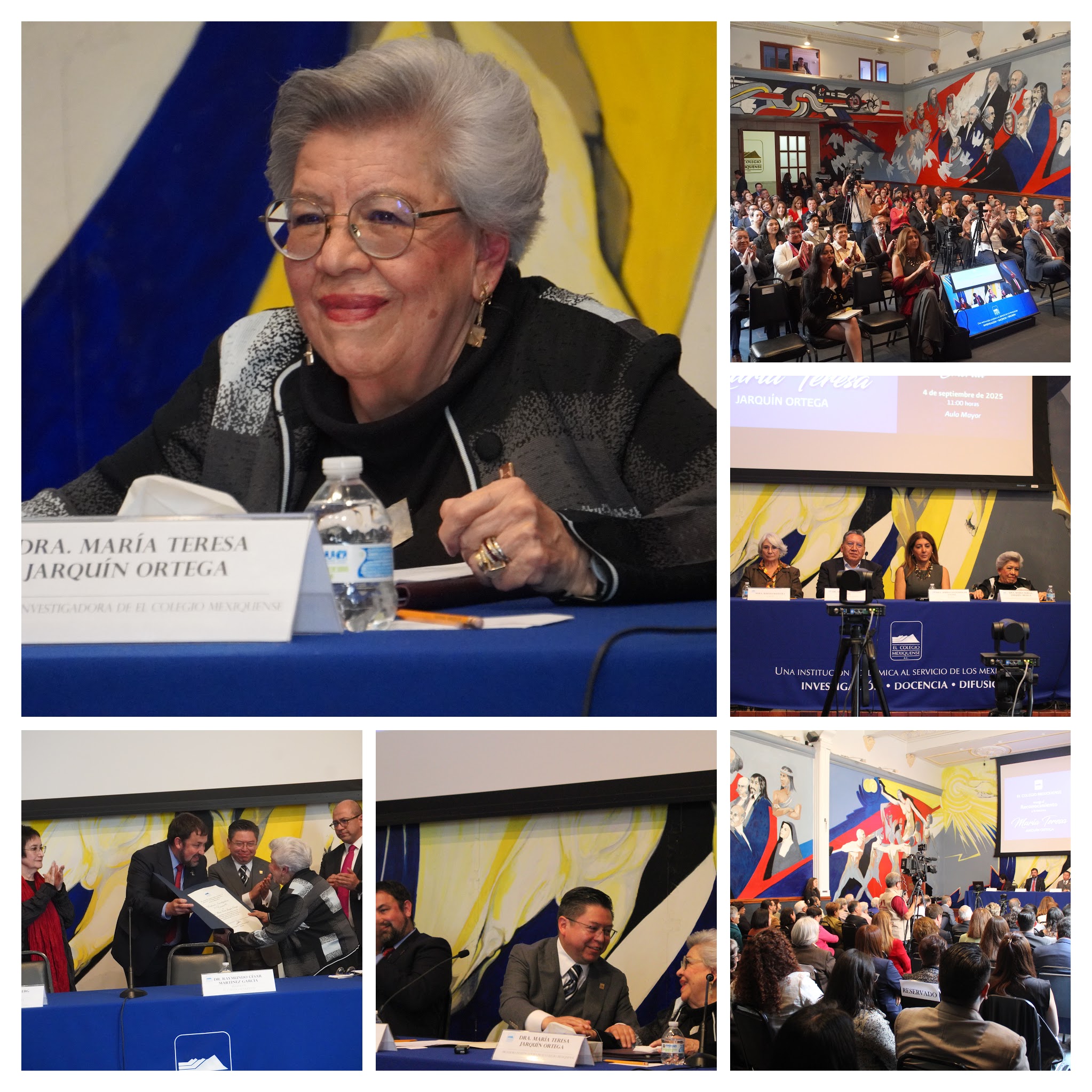 La historiadora María Teresa Jarquín Ortega, profesora-investigadora emérita de El Colegio Mexiquense